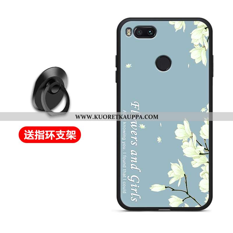 Kuori Xiaomi Mi A1, Kuoret Xiaomi Mi A1, Kotelo Xiaomi Mi A1 Silikoni Suojaus Pehmeä Neste Musta Mus