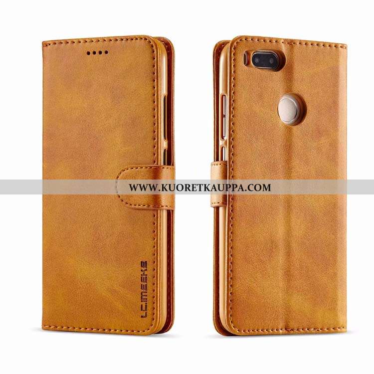 Kuori Xiaomi Mi A1, Kuoret Xiaomi Mi A1, Kotelo Xiaomi Mi A1 Suojaus Nahkakuori Kukkakuvio Pieni Puh