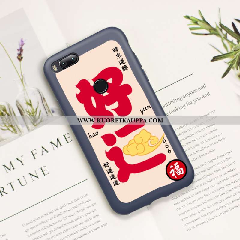 Kuori Xiaomi Mi A1, Kuoret Xiaomi Mi A1, Kotelo Xiaomi Mi A1 Suojaus Pesty Suede Rotta Murtumaton Si