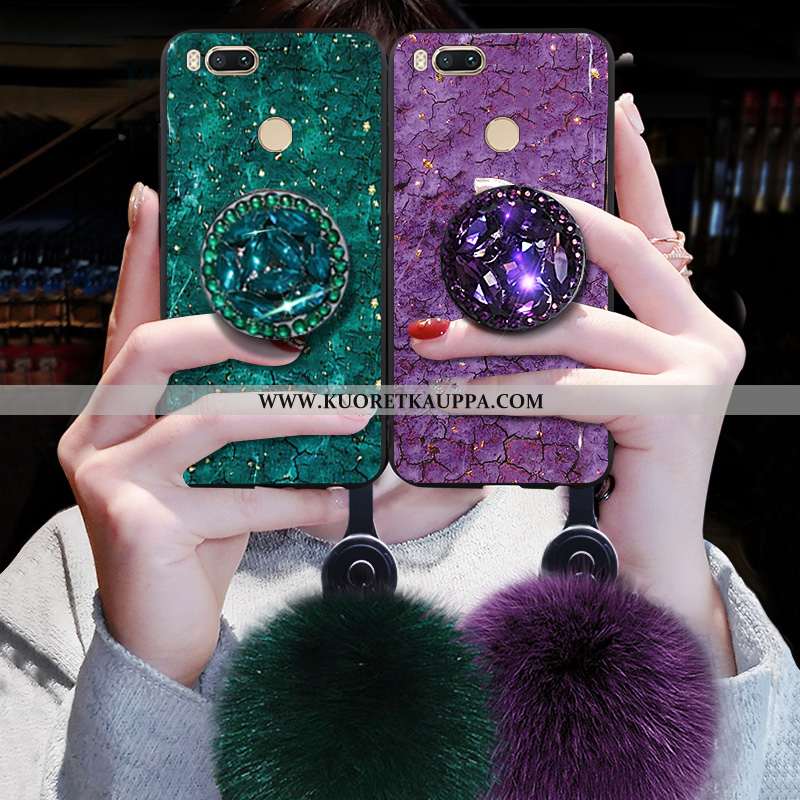 Kuori Xiaomi Mi A1, Kuoret Xiaomi Mi A1, Kotelo Xiaomi Mi A1 Suojaus Suuntaus Vihreä Puhelimen Pieni