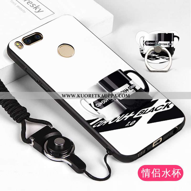 Kuori Xiaomi Mi A1, Kuoret Xiaomi Mi A1, Kotelo Xiaomi Mi A1 Tila Pesty Suede Tummansininen Pieni Pe