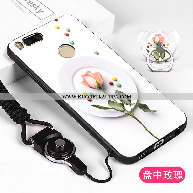 Kuori Xiaomi Mi A1, Kuoret Xiaomi Mi A1, Kotelo Xiaomi Mi A1 Tila Pesty Suede Tummansininen Pieni Pe