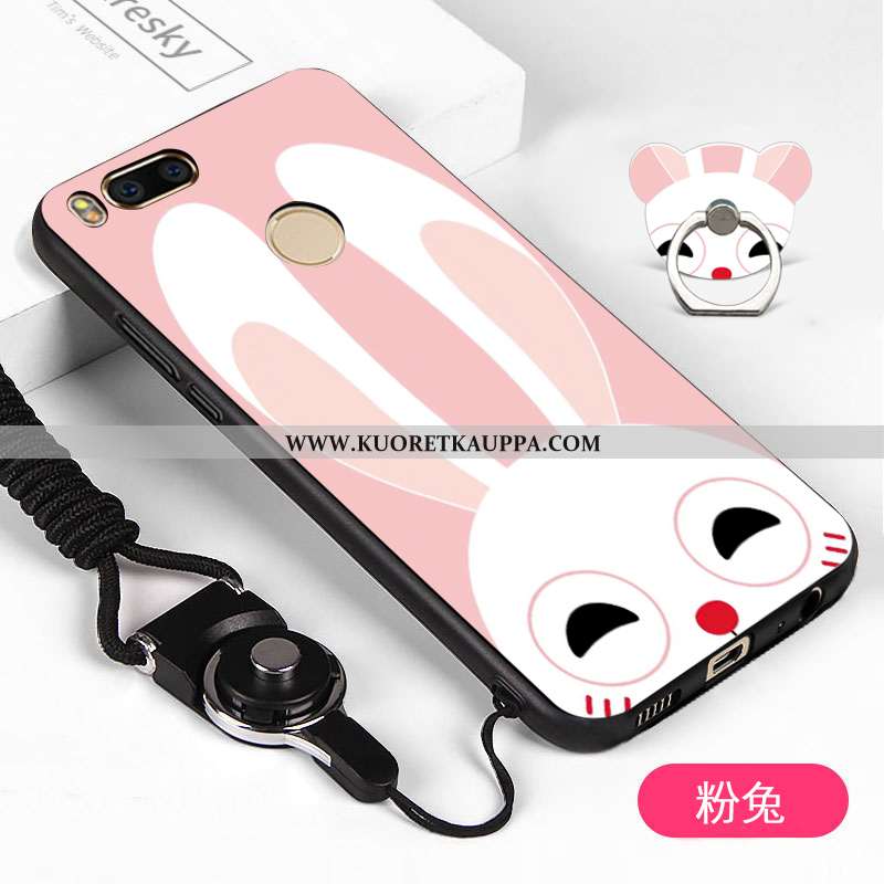 Kuori Xiaomi Mi A1, Kuoret Xiaomi Mi A1, Kotelo Xiaomi Mi A1 Tila Pesty Suede Tummansininen Pieni Pe