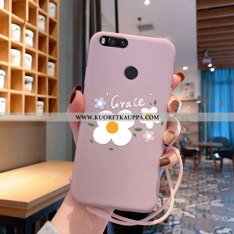 Kuori Xiaomi Mi A1, Kuoret Xiaomi Mi A1, Kotelo Xiaomi Mi A1 Ultra Pehmeä Neste Jauhe Valo Pieni Pin