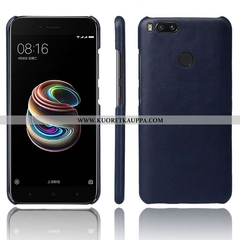 Kuori Xiaomi Mi A1, Kuoret Xiaomi Mi A1, Kotelo Xiaomi Mi A1 Vuosikerta Nahka Oranssi Murtumaton