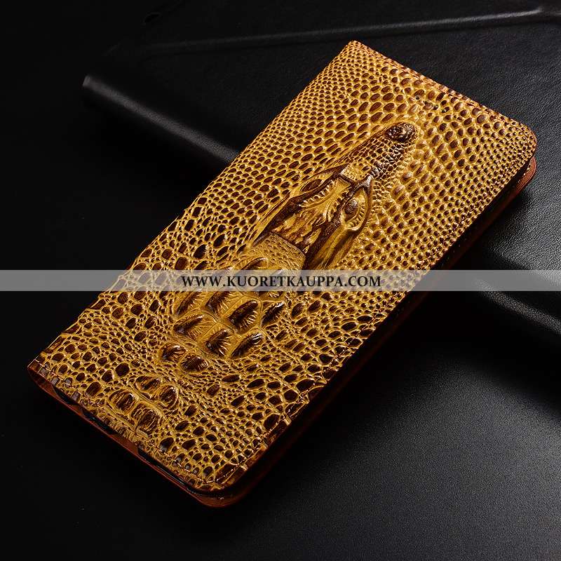 Kuori Xiaomi Mi A2, Kuoret Xiaomi Mi A2, Kotelo Xiaomi Mi A2 Aito Nahka Suojaus Pieni Puhelimen Sini