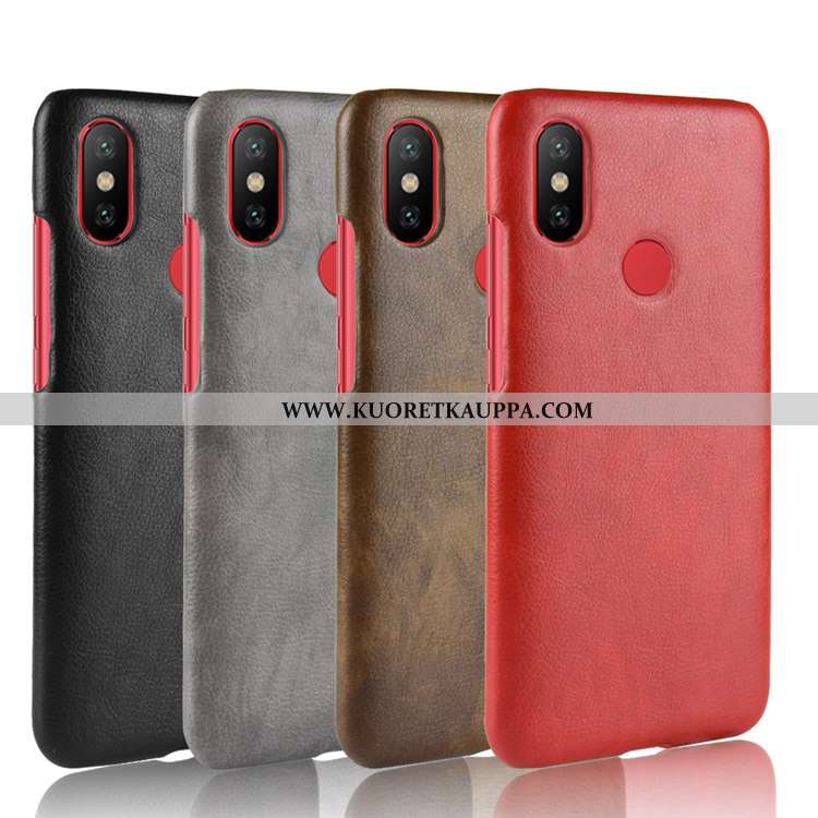 Kuori Xiaomi Mi A2, Kuoret Xiaomi Mi A2, Kotelo Xiaomi Mi A2 Kukkakuvio Nahkakuori Pieni Murtumaton 