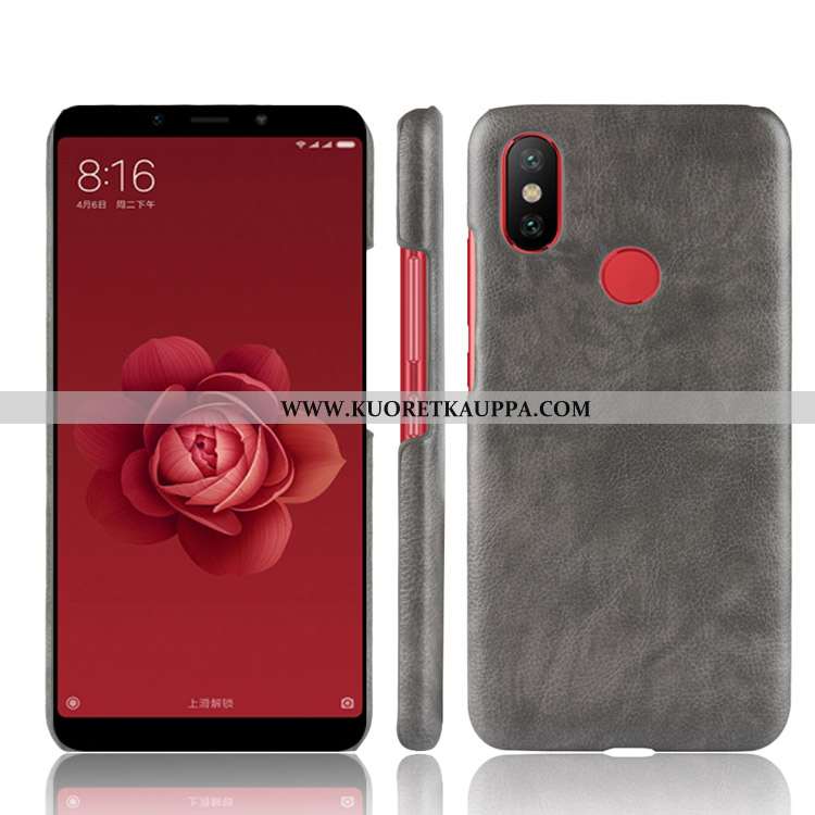 Kuori Xiaomi Mi A2, Kuoret Xiaomi Mi A2, Kotelo Xiaomi Mi A2 Kukkakuvio Nahkakuori Pieni Murtumaton 
