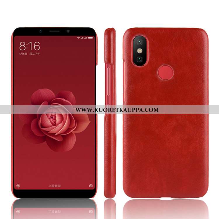 Kuori Xiaomi Mi A2, Kuoret Xiaomi Mi A2, Kotelo Xiaomi Mi A2 Kukkakuvio Nahkakuori Pieni Murtumaton 