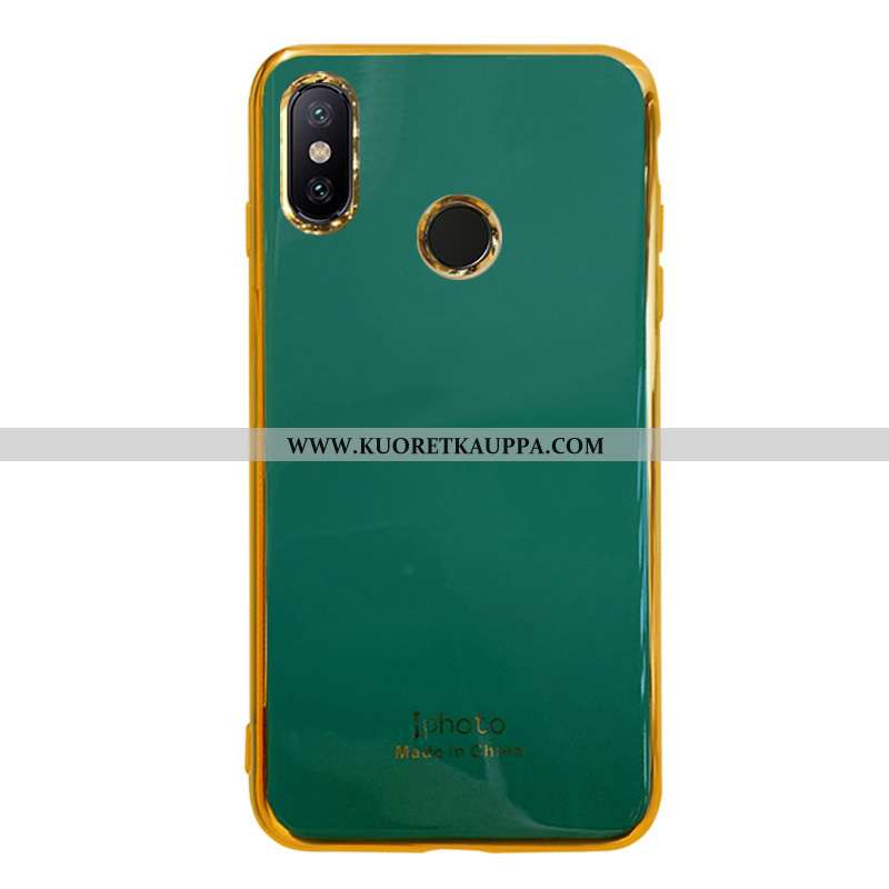 Kuori Xiaomi Mi A2, Kuoret Xiaomi Mi A2, Kotelo Xiaomi Mi A2 Luova Suuntaus Pieni Vihreä