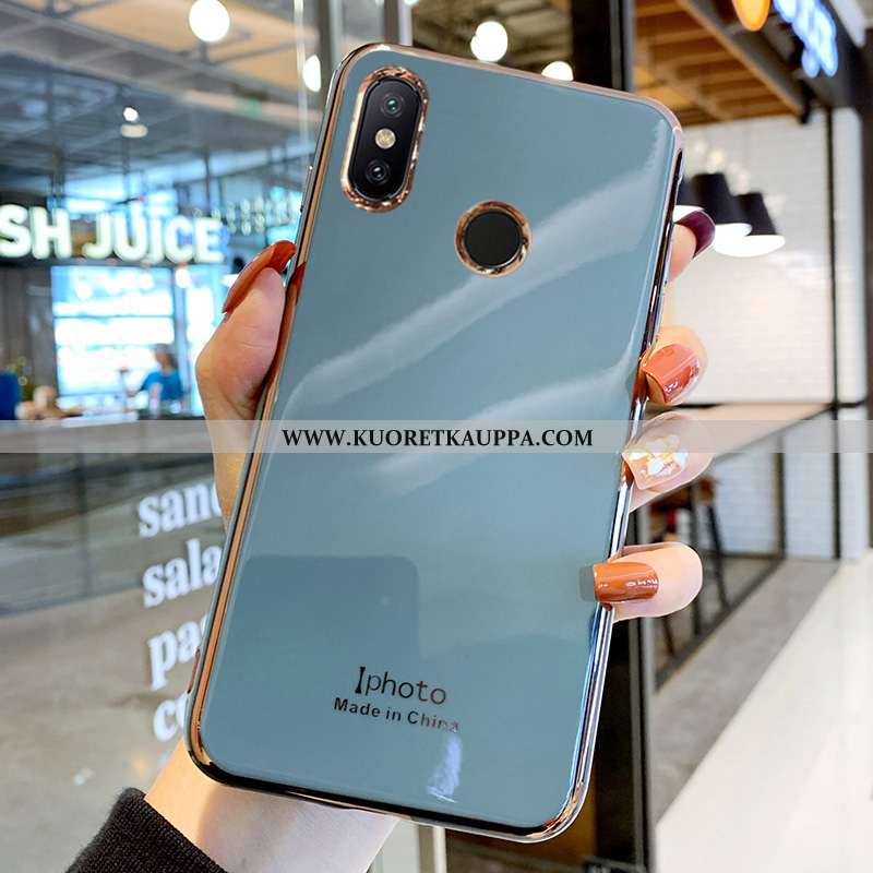 Kuori Xiaomi Mi A2, Kuoret Xiaomi Mi A2, Kotelo Xiaomi Mi A2 Luova Suuntaus Pieni Vihreä