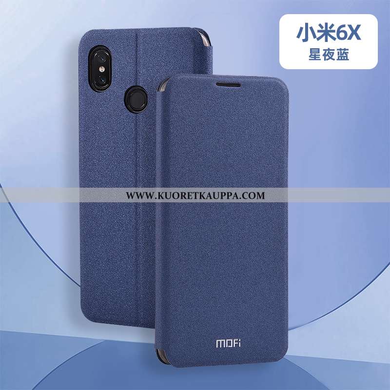 Kuori Xiaomi Mi A2, Kuoret Xiaomi Mi A2, Kotelo Xiaomi Mi A2 Nahkakuori Lisävarusteet Pieni Silikoni