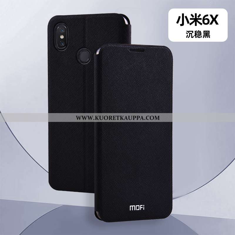 Kuori Xiaomi Mi A2, Kuoret Xiaomi Mi A2, Kotelo Xiaomi Mi A2 Nahkakuori Lisävarusteet Pieni Silikoni