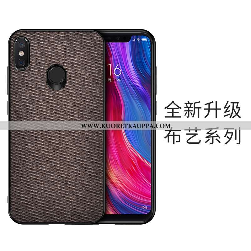 Kuori Xiaomi Mi A2, Kuoret Xiaomi Mi A2, Kotelo Xiaomi Mi A2 Nahkakuori Pehmeä Neste Pieni Silikoni 