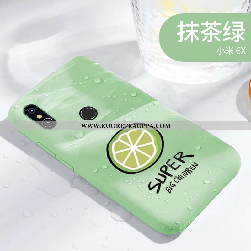 Kuori Xiaomi Mi A2, Kuoret Xiaomi Mi A2, Kotelo Xiaomi Mi A2 Pehmeä Neste Silikoni Persoonallisuus L