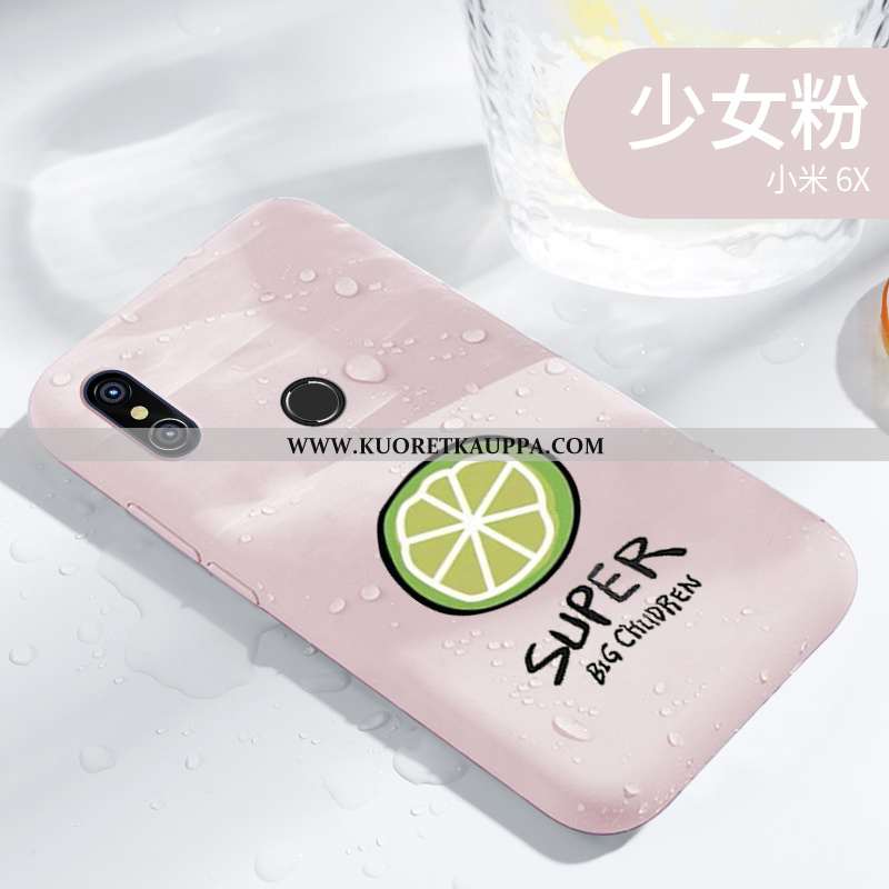 Kuori Xiaomi Mi A2, Kuoret Xiaomi Mi A2, Kotelo Xiaomi Mi A2 Pehmeä Neste Silikoni Persoonallisuus L