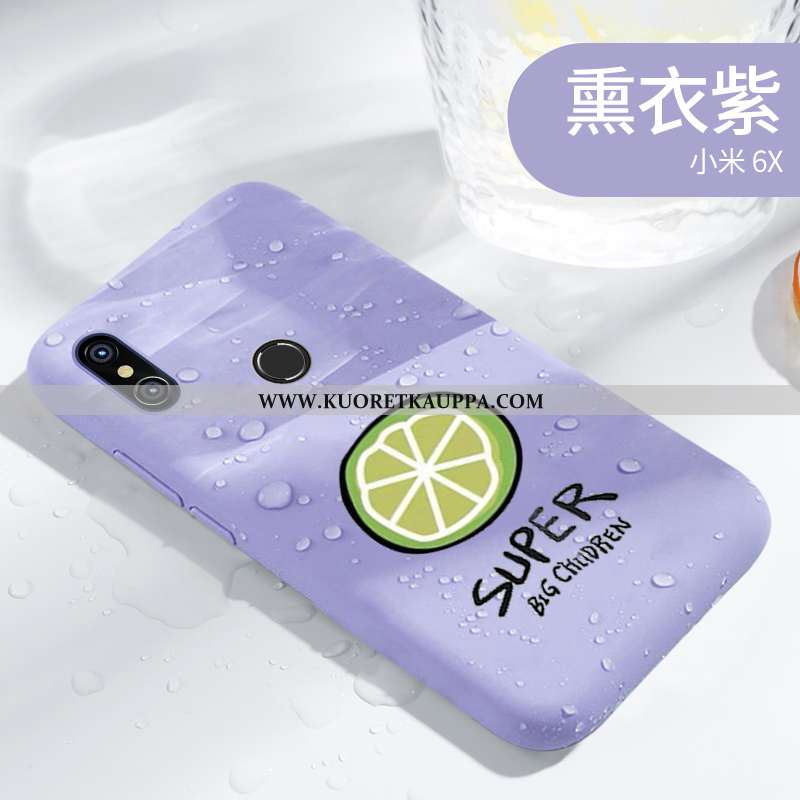 Kuori Xiaomi Mi A2, Kuoret Xiaomi Mi A2, Kotelo Xiaomi Mi A2 Pehmeä Neste Silikoni Persoonallisuus L