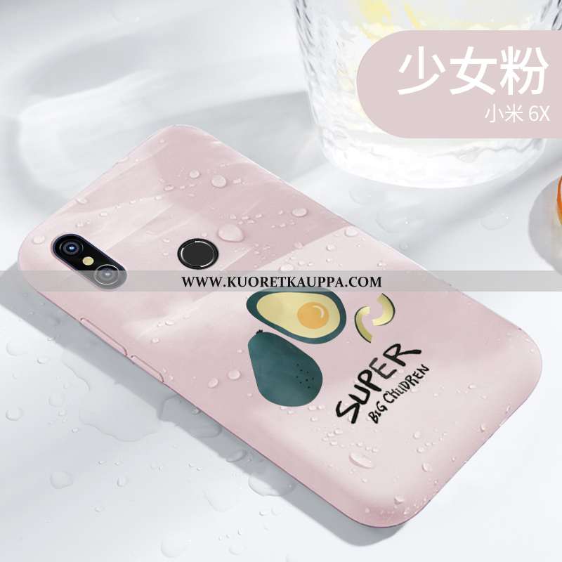 Kuori Xiaomi Mi A2, Kuoret Xiaomi Mi A2, Kotelo Xiaomi Mi A2 Pehmeä Neste Silikoni Persoonallisuus L