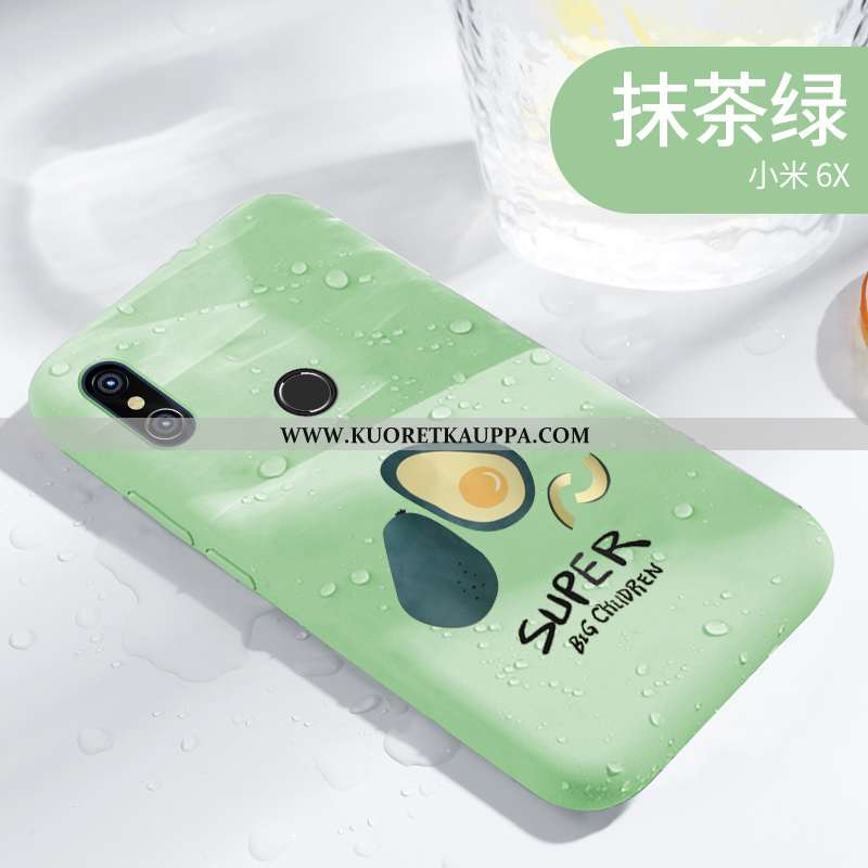 Kuori Xiaomi Mi A2, Kuoret Xiaomi Mi A2, Kotelo Xiaomi Mi A2 Pehmeä Neste Silikoni Persoonallisuus L