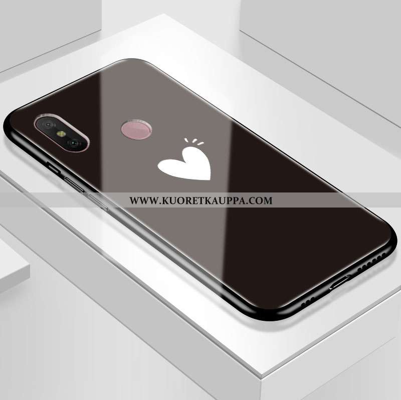 Kuori Xiaomi Mi A2, Kuoret Xiaomi Mi A2, Kotelo Xiaomi Mi A2 Pehmeä Neste Suojaus Punainen Taide Pei