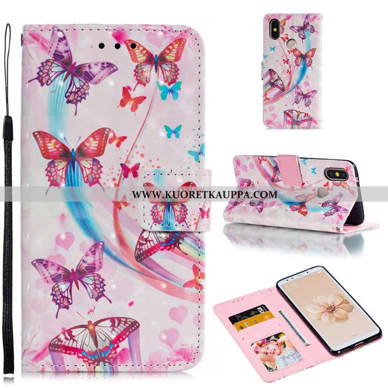 Kuori Xiaomi Mi A2, Kuoret Xiaomi Mi A2, Kotelo Xiaomi Mi A2 Sarjakuva Suojaus Pieni All Inclusive P