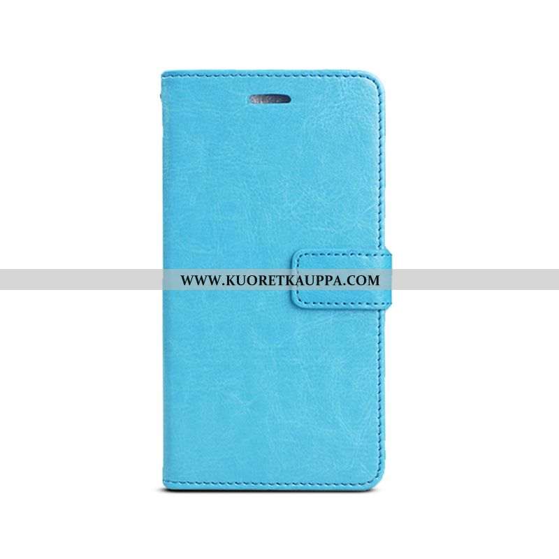 Kuori Xiaomi Mi A2, Kuoret Xiaomi Mi A2, Kotelo Xiaomi Mi A2 Silikoni Nahkakuori Pieni Nahka Punaine