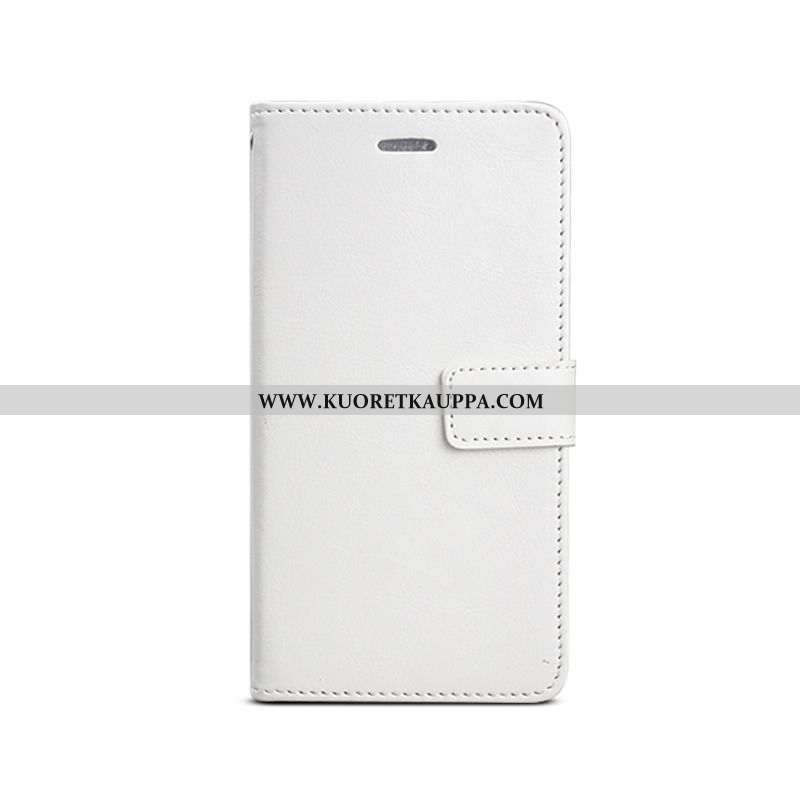 Kuori Xiaomi Mi A2, Kuoret Xiaomi Mi A2, Kotelo Xiaomi Mi A2 Silikoni Nahkakuori Pieni Nahka Punaine