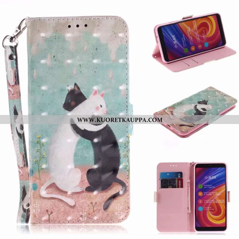 Kuori Xiaomi Mi A2, Kuoret Xiaomi Mi A2, Kotelo Xiaomi Mi A2 Suojaus Sarjakuva Puhelimen Pieni Salkk