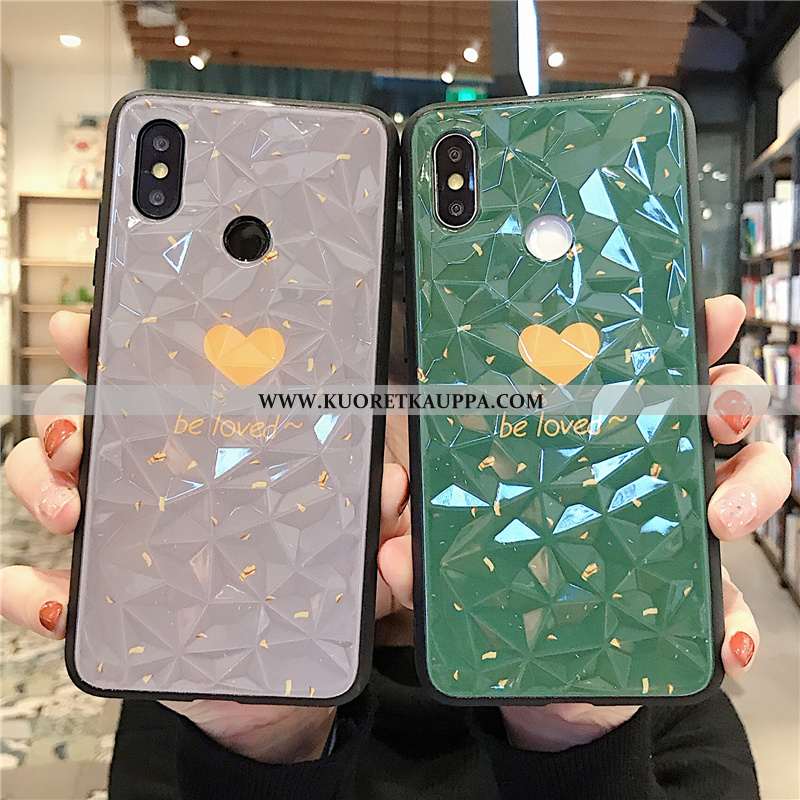 Kuori Xiaomi Mi A2, Kuoret Xiaomi Mi A2, Kotelo Xiaomi Mi A2 Suuntaus Pehmeä Neste Luova Punainen Vi