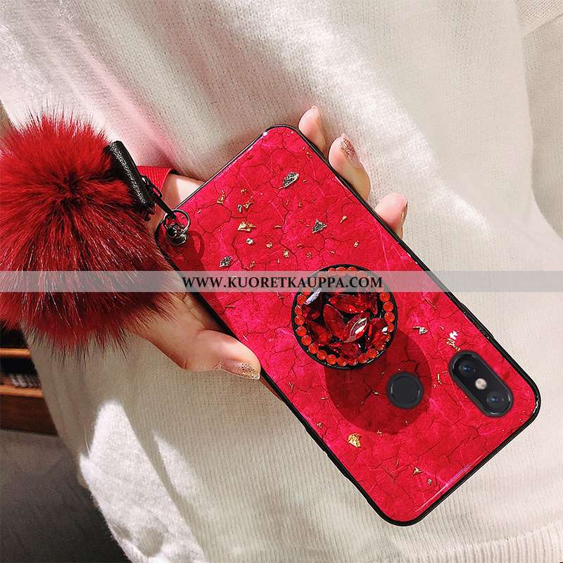 Kuori Xiaomi Mi A2 Lite, Kuoret Xiaomi Mi A2 Lite, Kotelo Xiaomi Mi A2 Lite Lasi Persoonallisuus Mur