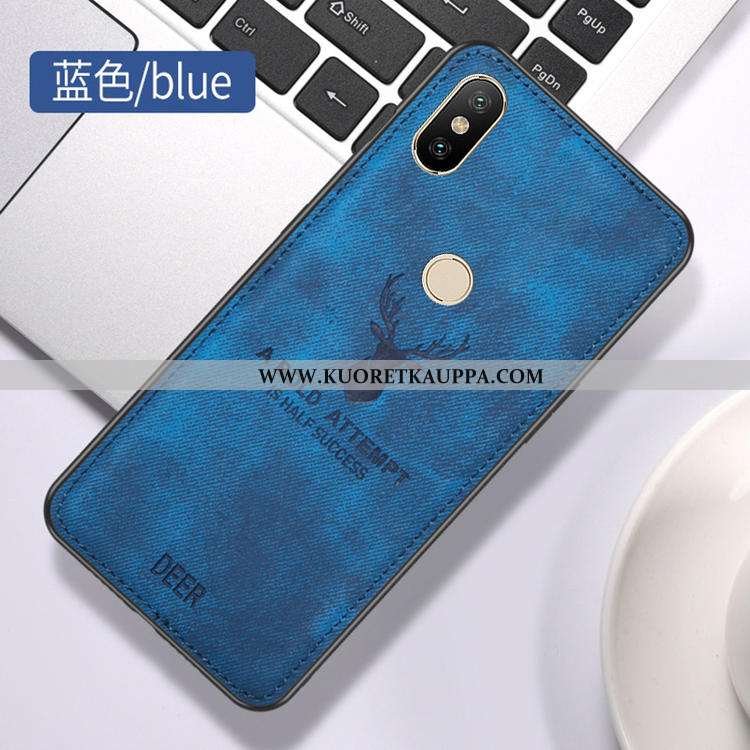 Kuori Xiaomi Mi A2 Lite, Kuoret Xiaomi Mi A2 Lite, Kotelo Xiaomi Mi A2 Lite Näytönsuojus Kukkakuvio 