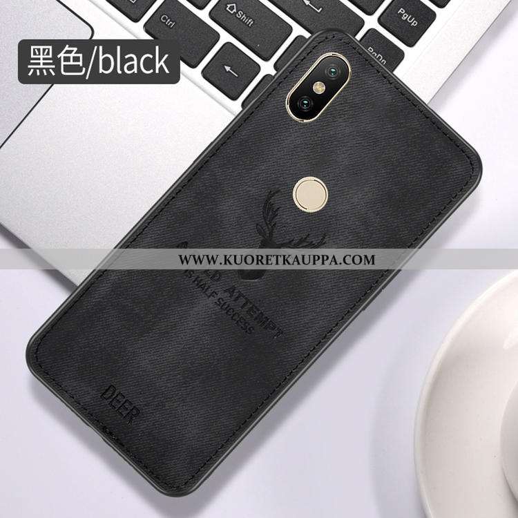 Kuori Xiaomi Mi A2 Lite, Kuoret Xiaomi Mi A2 Lite, Kotelo Xiaomi Mi A2 Lite Näytönsuojus Kukkakuvio 