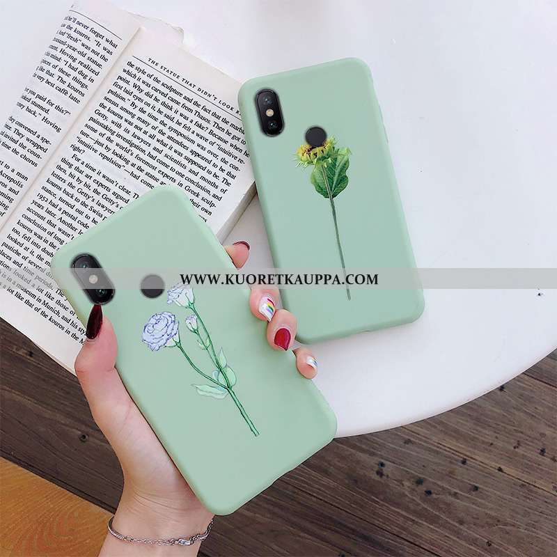 Kuori Xiaomi Mi A2 Lite, Kuoret Xiaomi Mi A2 Lite, Kotelo Xiaomi Mi A2 Lite Pehmeä Neste Silikoni Pu