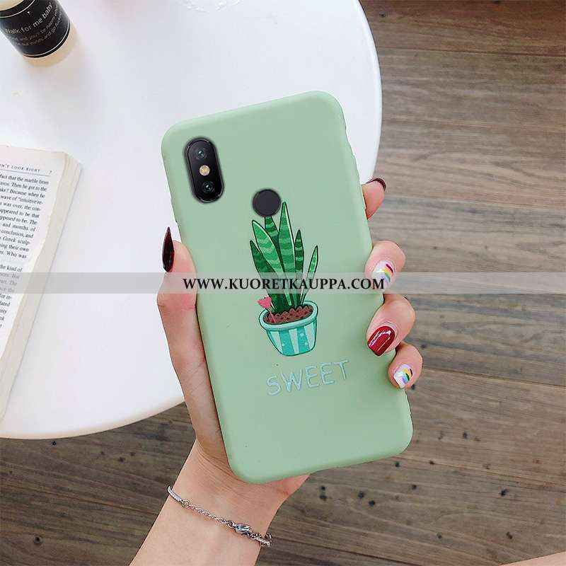 Kuori Xiaomi Mi A2 Lite, Kuoret Xiaomi Mi A2 Lite, Kotelo Xiaomi Mi A2 Lite Pehmeä Neste Silikoni Pu