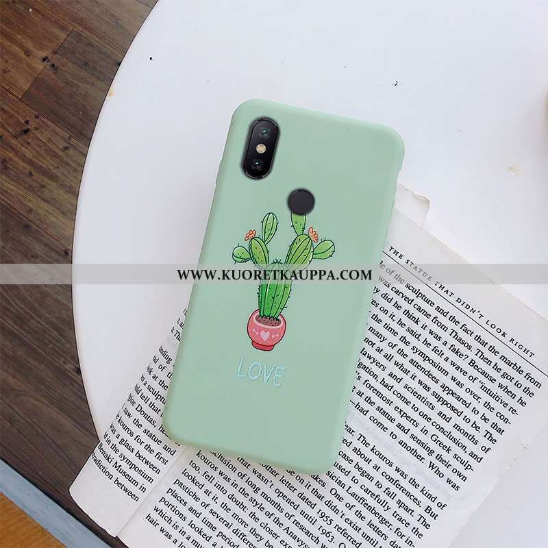 Kuori Xiaomi Mi A2 Lite, Kuoret Xiaomi Mi A2 Lite, Kotelo Xiaomi Mi A2 Lite Pehmeä Neste Silikoni Pu