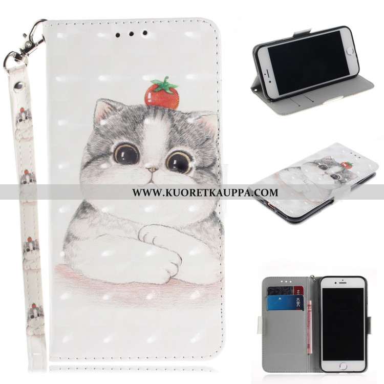 Kuori Xiaomi Mi A2 Lite, Kuoret Xiaomi Mi A2 Lite, Kotelo Xiaomi Mi A2 Lite Salkku Sarjakuva Puhelim