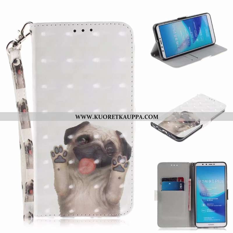 Kuori Xiaomi Mi A2 Lite, Kuoret Xiaomi Mi A2 Lite, Kotelo Xiaomi Mi A2 Lite Salkku Sarjakuva Puhelim