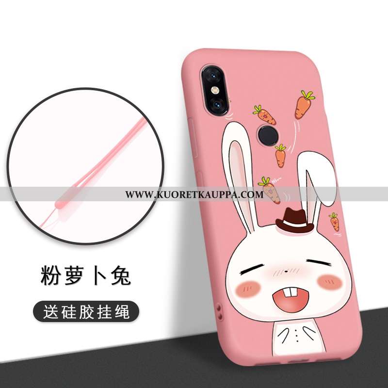 Kuori Xiaomi Mi A2 Lite, Kuoret Xiaomi Mi A2 Lite, Kotelo Xiaomi Mi A2 Lite Sarjakuva Ihana Moniväri