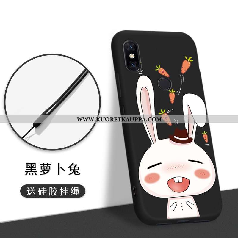 Kuori Xiaomi Mi A2 Lite, Kuoret Xiaomi Mi A2 Lite, Kotelo Xiaomi Mi A2 Lite Sarjakuva Ihana Moniväri