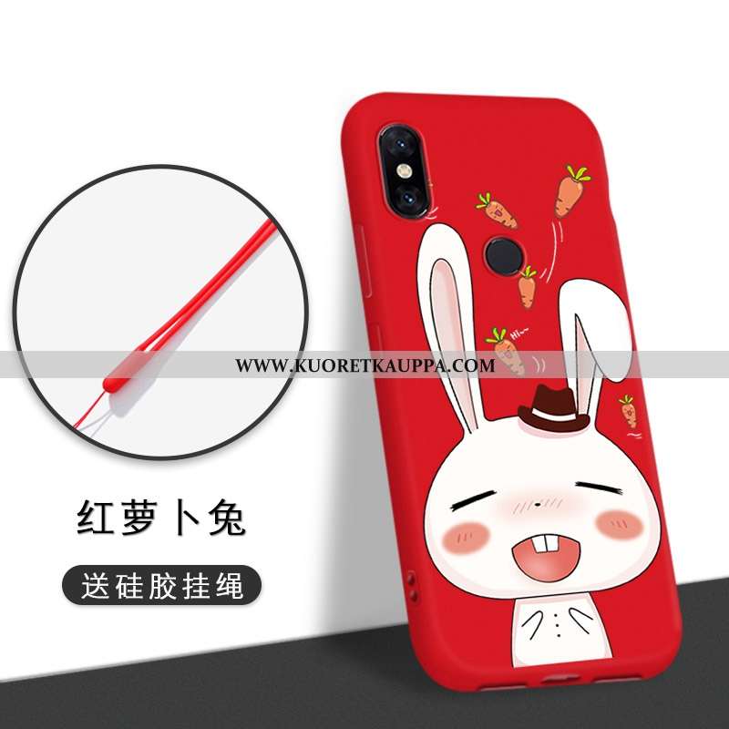 Kuori Xiaomi Mi A2 Lite, Kuoret Xiaomi Mi A2 Lite, Kotelo Xiaomi Mi A2 Lite Sarjakuva Ihana Moniväri