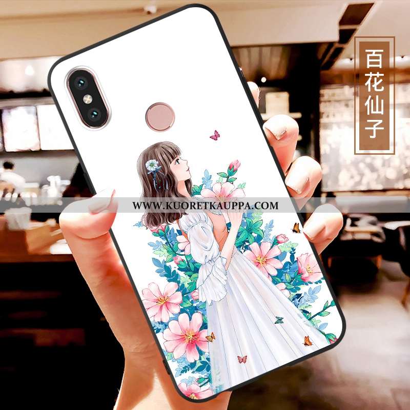 Kuori Xiaomi Mi A2 Lite, Kuoret Xiaomi Mi A2 Lite, Kotelo Xiaomi Mi A2 Lite Sarjakuva Ihana Moniväri