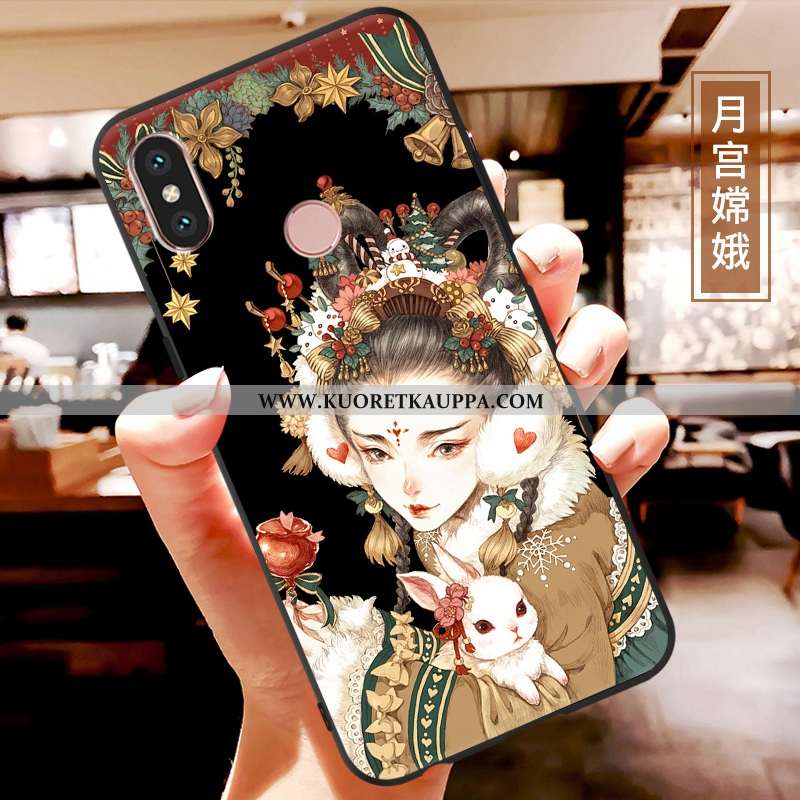 Kuori Xiaomi Mi A2 Lite, Kuoret Xiaomi Mi A2 Lite, Kotelo Xiaomi Mi A2 Lite Sarjakuva Ihana Moniväri