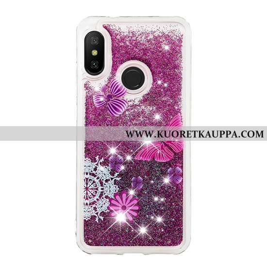 Kuori Xiaomi Mi A2 Lite, Kuoret Xiaomi Mi A2 Lite, Kotelo Xiaomi Mi A2 Lite Sarjakuva Luova Pieni Pu