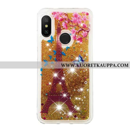 Kuori Xiaomi Mi A2 Lite, Kuoret Xiaomi Mi A2 Lite, Kotelo Xiaomi Mi A2 Lite Sarjakuva Luova Pieni Pu