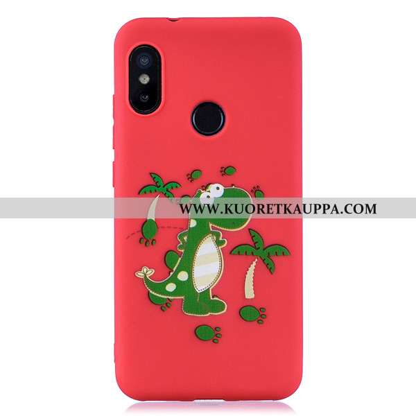 Kuori Xiaomi Mi A2 Lite, Kuoret Xiaomi Mi A2 Lite, Kotelo Xiaomi Mi A2 Lite Sarjakuva Suuntaus Tumma