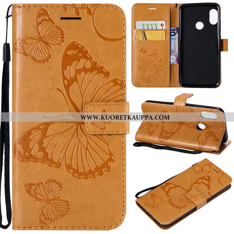 Kuori Xiaomi Mi A2 Lite, Kuoret Xiaomi Mi A2 Lite, Kotelo Xiaomi Mi A2 Lite Silikoni Nahkakuori Pien