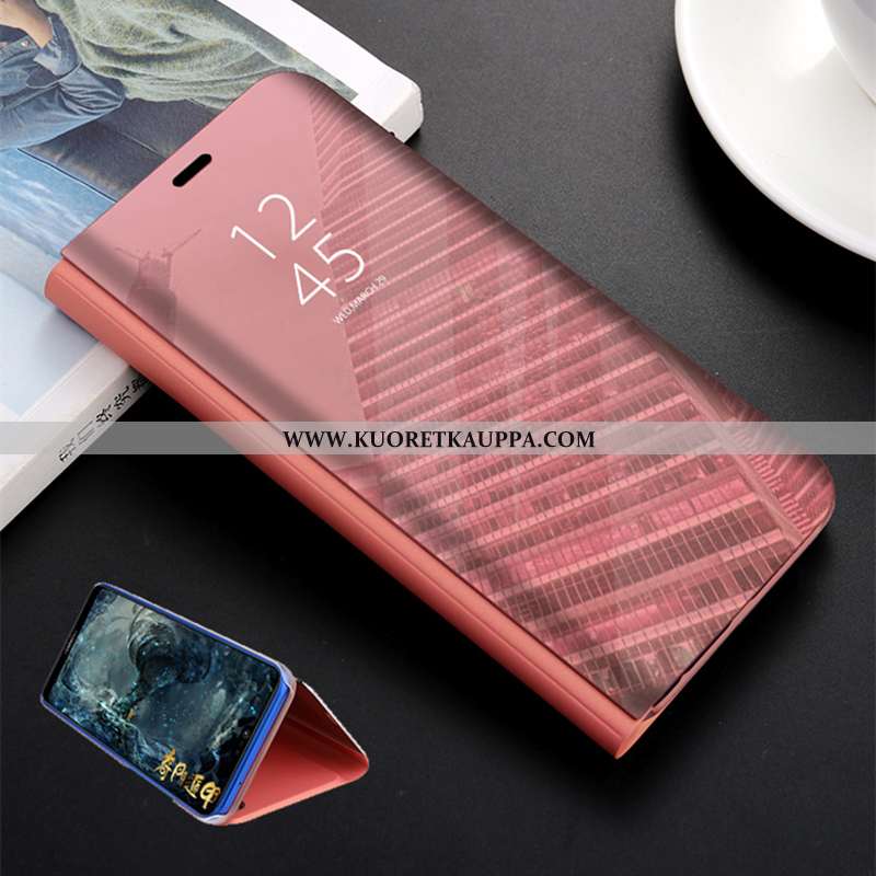 Kuori Xiaomi Mi A2 Lite, Kuoret Xiaomi Mi A2 Lite, Kotelo Xiaomi Mi A2 Lite Suojaus Nahkakuori Musta