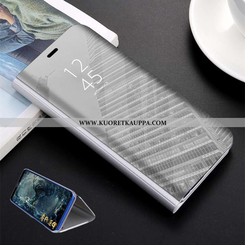 Kuori Xiaomi Mi A2 Lite, Kuoret Xiaomi Mi A2 Lite, Kotelo Xiaomi Mi A2 Lite Suojaus Nahkakuori Musta