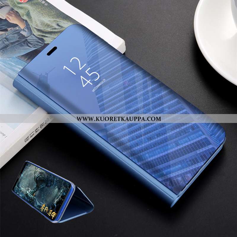 Kuori Xiaomi Mi A2 Lite, Kuoret Xiaomi Mi A2 Lite, Kotelo Xiaomi Mi A2 Lite Suojaus Nahkakuori Musta