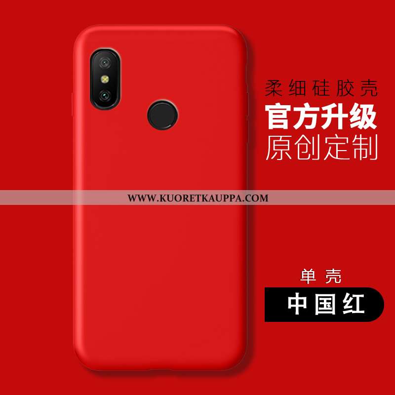 Kuori Xiaomi Mi A2 Lite, Kuoret Xiaomi Mi A2 Lite, Kotelo Xiaomi Mi A2 Lite Suojaus Pehmeä Neste Sil